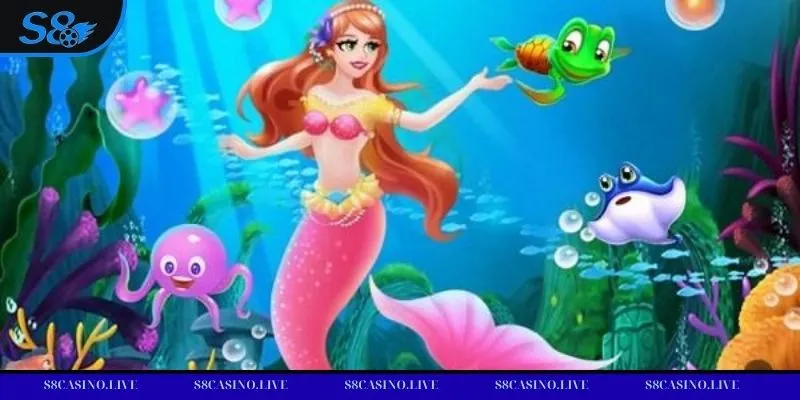 Bắn cá nàng tiên kết hợp đại dương và phong cách thần thoại